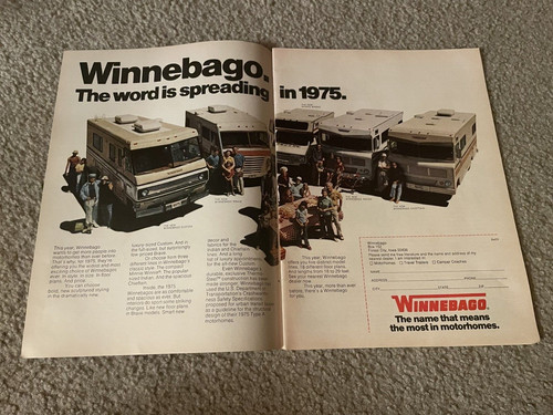 Vintage 1975 winnebago brave - vintage,
