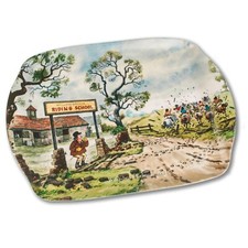Thelwell Pony Cartoon Medium Serving Tray - Willowbrook Riding School