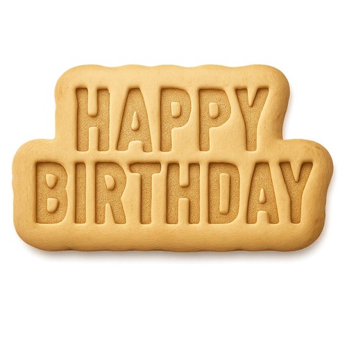 Happy birthday cookie cutter - birthday",