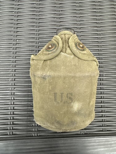 Ww2 canteen with cover - canteen,