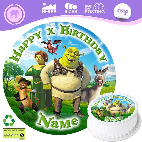Shrek cake topper decoration - shrek,