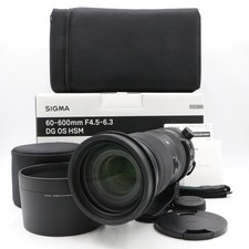 [Almost Unused] Sigma 60-600mm