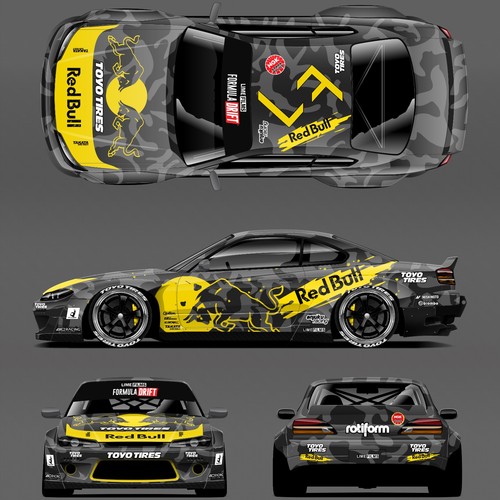 Car livery 2026 yellow - rc,