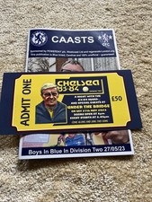 Chelsea 83-84 Tribute Night Ticket & Fanzine