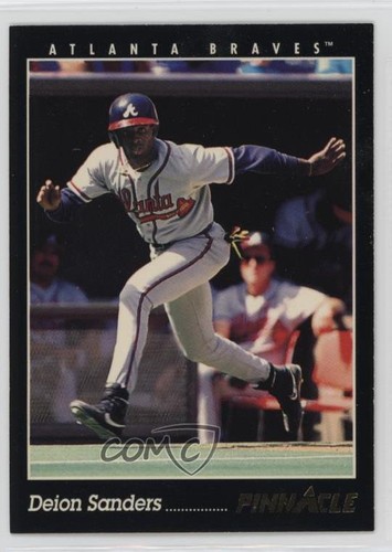 1993 pinnacle deion sanders 4 - pinnacle, #4