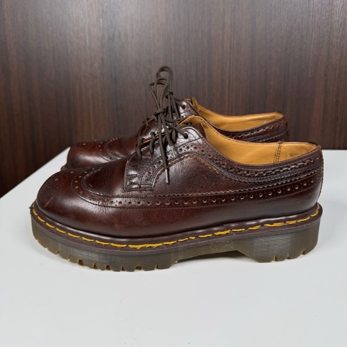 Martens 3898 brown wingtip - brown,