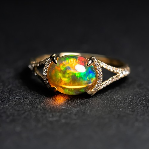 83ct mexican fire opal - 1.83ct,
