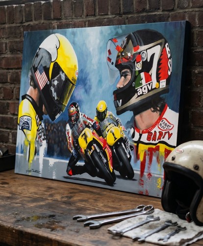 Barry sheene kenny roberts - sheene,