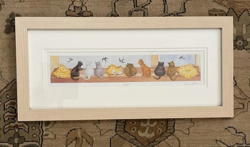 Signed and framed panoramic - and,