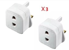 2-Pin To 3-Pin UK Shaver