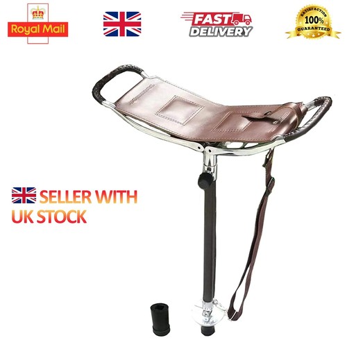 Shooting stick folding seat - folding,