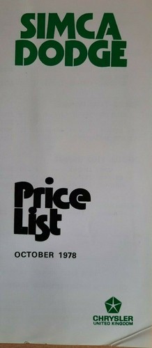1979 simca 1000 1100 - 1979,