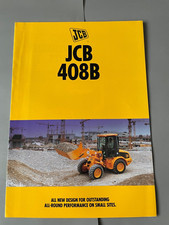 JCB 408B Wheeled Loading Shovel Brochure