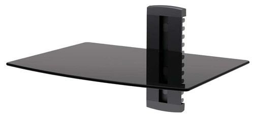 Glass shelf wall - shelf, mounted