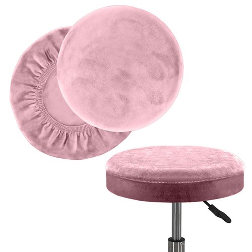 Velvet stool cover bar - cover, round