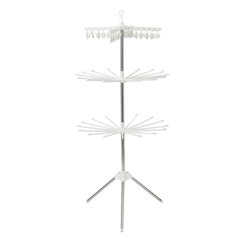 Foldable standing clothes rack - foldable,