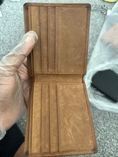Bifold Wallet Tan Leather