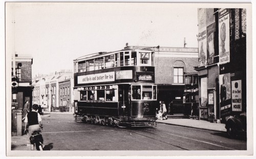 Vintage london tram - vintage,