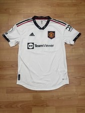 Men’s Adidas Manchester United 22/23 Match Worn PL2 Academy Issue Away Shirt M 6