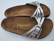 Birkenstock Papillio Silver Molina Sandals - UK 4.5, EUR 37 Narrow