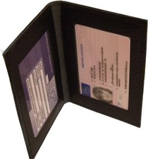 Leather Bus Pass Holder