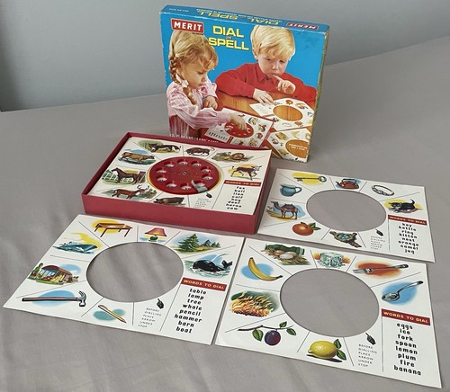Vintage dial and spell game - vintage,