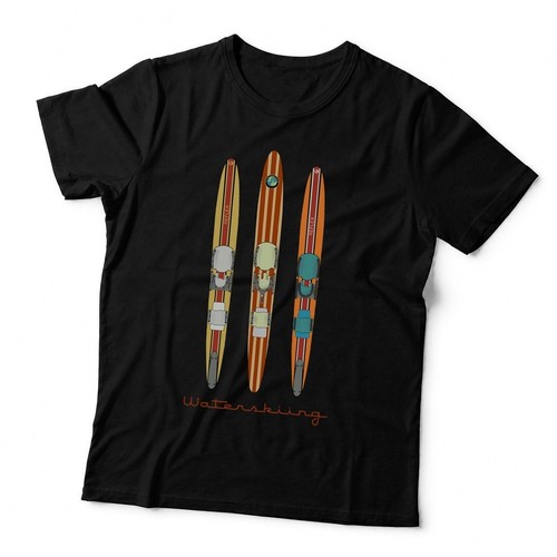 Classic vintage water skis - vintage,