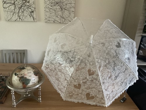 Clear dome bubble umbrella - clear,