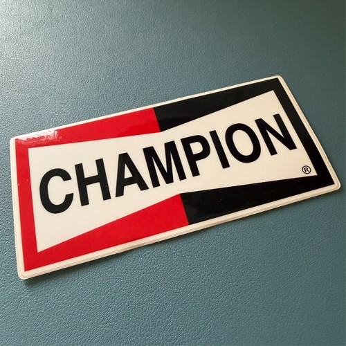 Champion spark plugs sticker - spark,