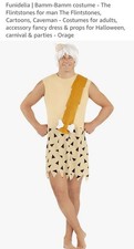 FLINTSTONES BAMM-BAMM COSTUME Size ADULT XL. FANCY DRESS COSTUME