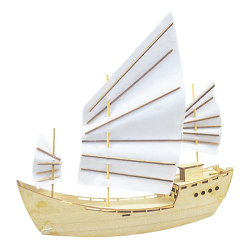 Wooden sailing boat model diy - wooden,