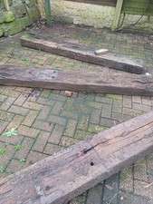 THREE Original Wooden Sleepers