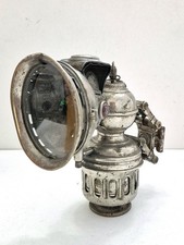 Vintage Herm Riemann PHANOMEN Bicycle Bike Lamp Chemnitz Gablenz 7" UNTESTED