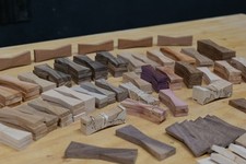 Wooden Inlays/Bow ties for