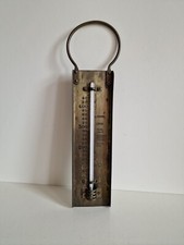 Vintage Brass Thermometer