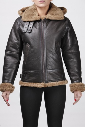 Womens shearling sheepskin - shearling,