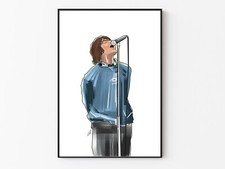 Liam Gallagher print | Oasis