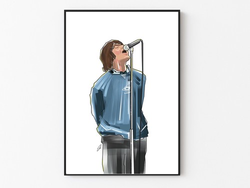 Liam gallagher print - liam, |