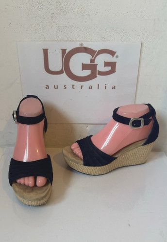 Ugg alessio wedges black - ugg,