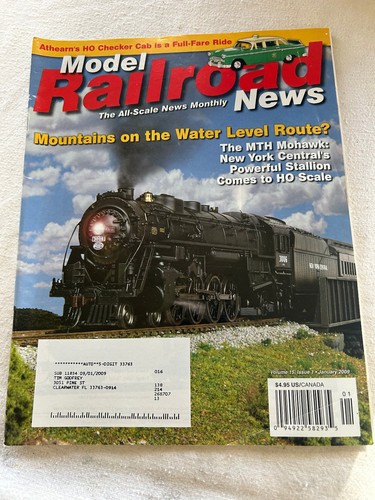 Model railroad news magazine - model,