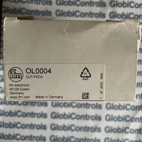 Ifm electronic ol0004 olp - ifm,