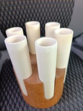 Individual Rose Tall Bud Vase Cylinder Test Tube Flower Holder