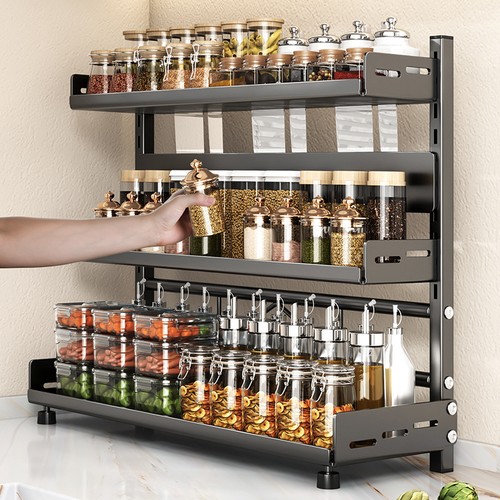 Tiers spice rack kitchen - 3,