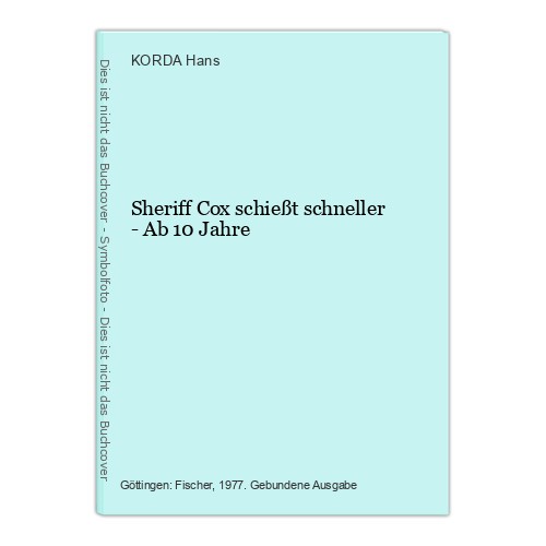 Sheriff cox schießt schneller - sheriff,