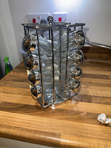 Jar revolving spice rack - jar,