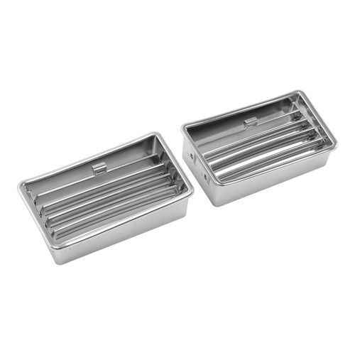 Chrome lower air outlet vents - lower,