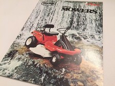 NORLETT  Ariens Riding Mowers Original 1979 Vintage Sales Brochure