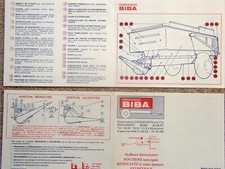 BIBA Trailer Drawbar brochure/leaflet