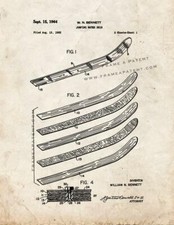 Jumping Water Skis Patent