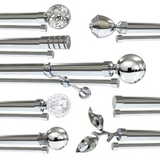 Metal Double Curtain Pole